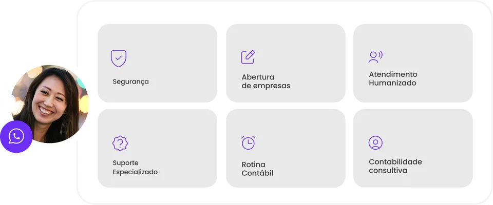 Ilustração do material da Automatize sobre atendimento e rotinas contábeis